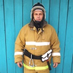 Назван лучший добровольный пожарный Архангельской области за 2014 год