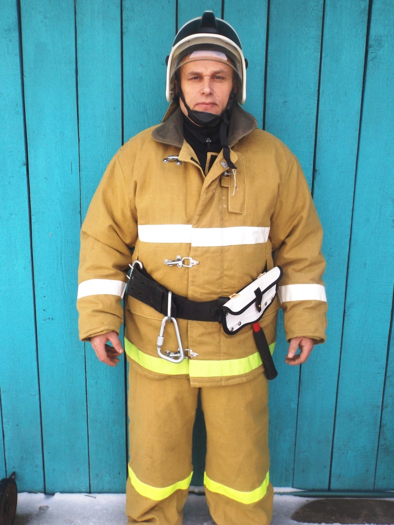 Назван лучший добровольный пожарный Архангельской области за 2014 год